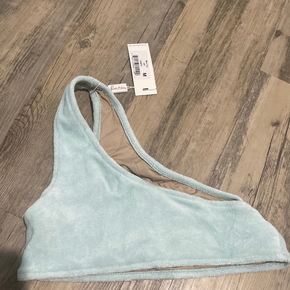 Frankies Bikini - One Shoulder Terry Bikini Top